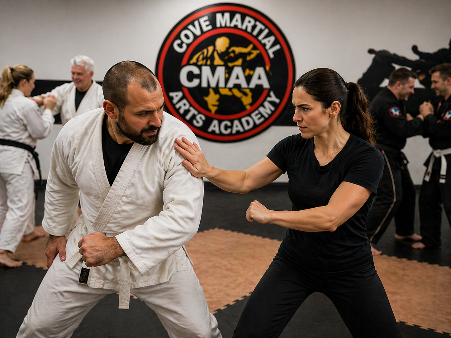 Adult Martial Arts at Cove Martial Arts Academy in 295 Miller Ln. Owens Cross Roads