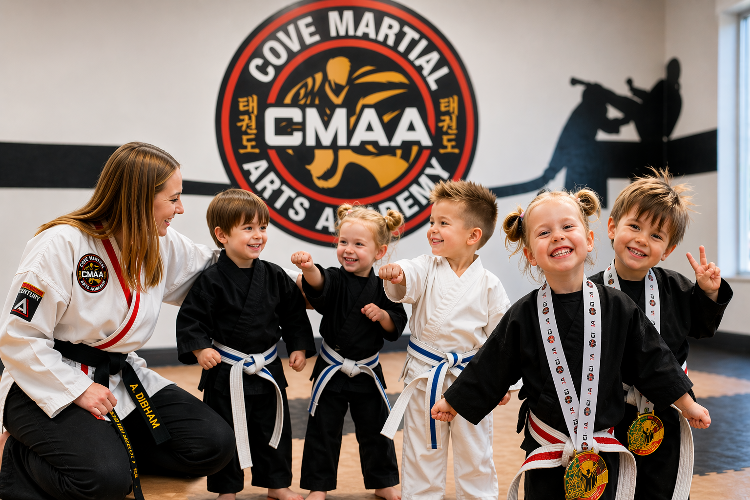 Preschool Martial Arts at Cove Martial Arts Academy in 295 Miller Ln. Owens Cross Roads