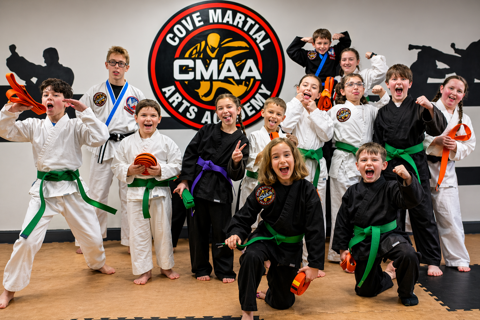 Kids Martial Arts at Cove Martial Arts Academy in 295 Miller Ln. Owens Cross Roads